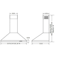 Broan Range Hoods EW4830BLS