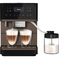 Miele CM 6360 MilkPerfection Countertop Coffee Machine Obsidian Black with Bronze Pearl Finish 29636012CDN