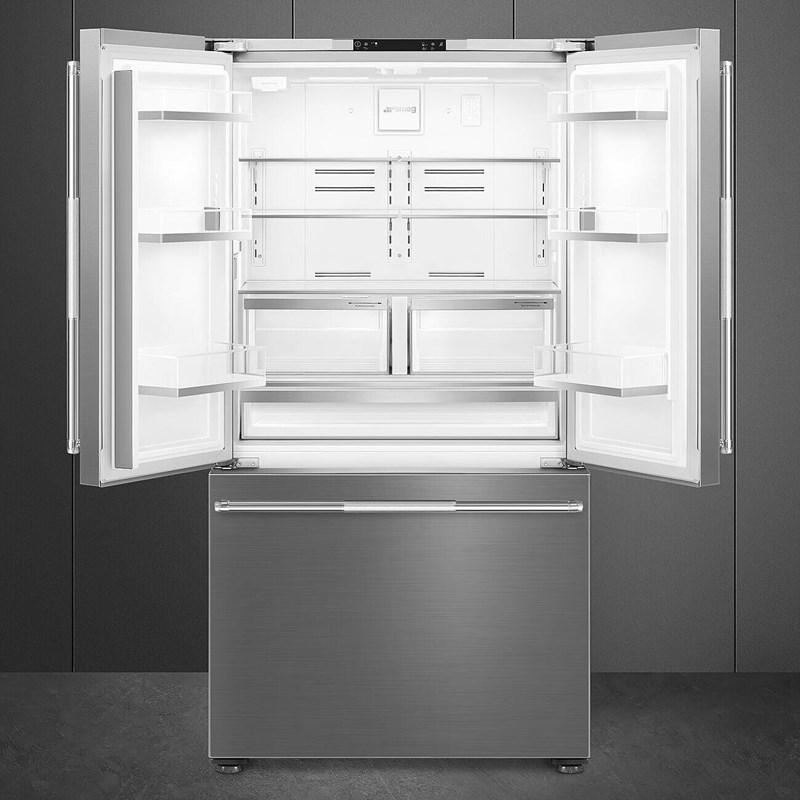 36-inch Freestanding French 3-Door Refrigerator | Appliance Canada
