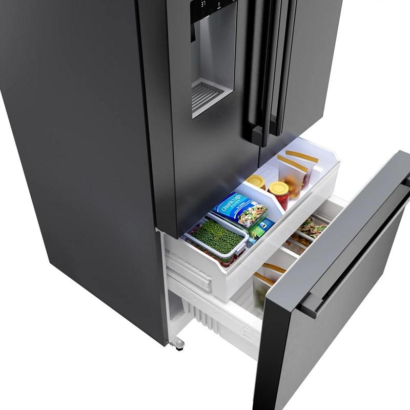 36-inch 500 Series French Door Bottom Mount | Appliance Canada