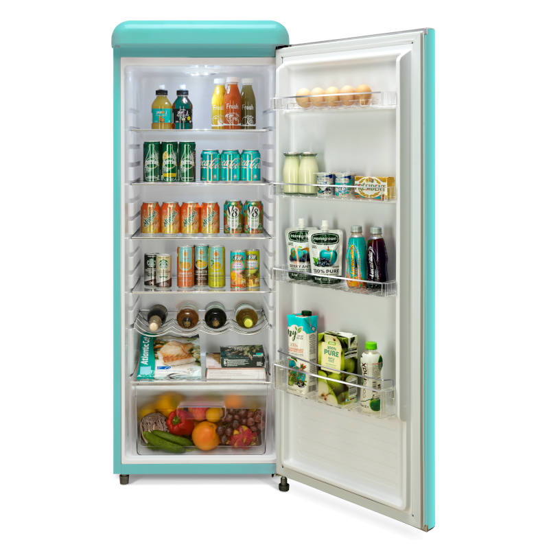 21-inch, 9 cu. ft. Freestanding All Refrigerator with Adjustable