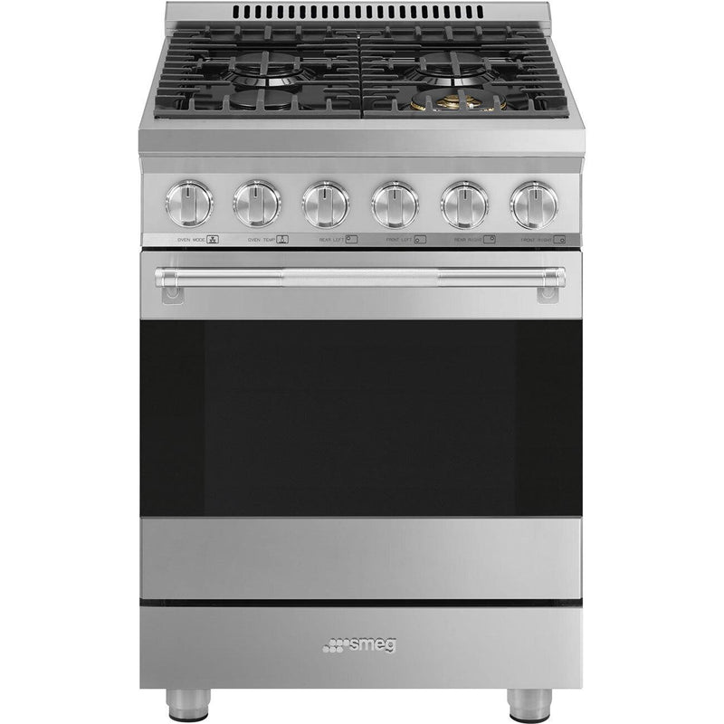 Smeg-Stainless Steel-Gas-SPR24UGGX