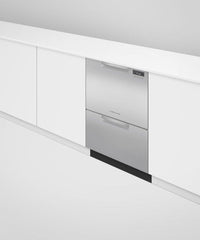 Fisher & Paykel-Stainless Steel-Front Controls Double Drawer-DD24DCTX9N