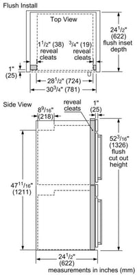 Bosch Double Oven HBLP651LUC