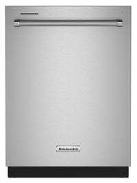 KitchenAid-Stainless Steel-Top Controls-KDTE204KPS