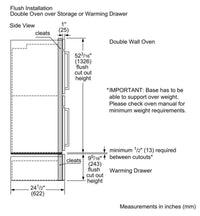 Bosch Double Oven HBLP651LUC