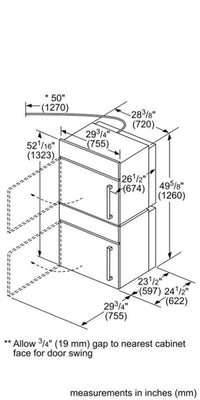Bosch Double Oven HBLP651LUC