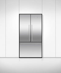 Fisher & Paykel-Stainless Steel-French 3-Door-RF201ADX5N