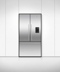 Fisher & Paykel-Stainless Steel-French 3-Door-RF201ADUSX5N