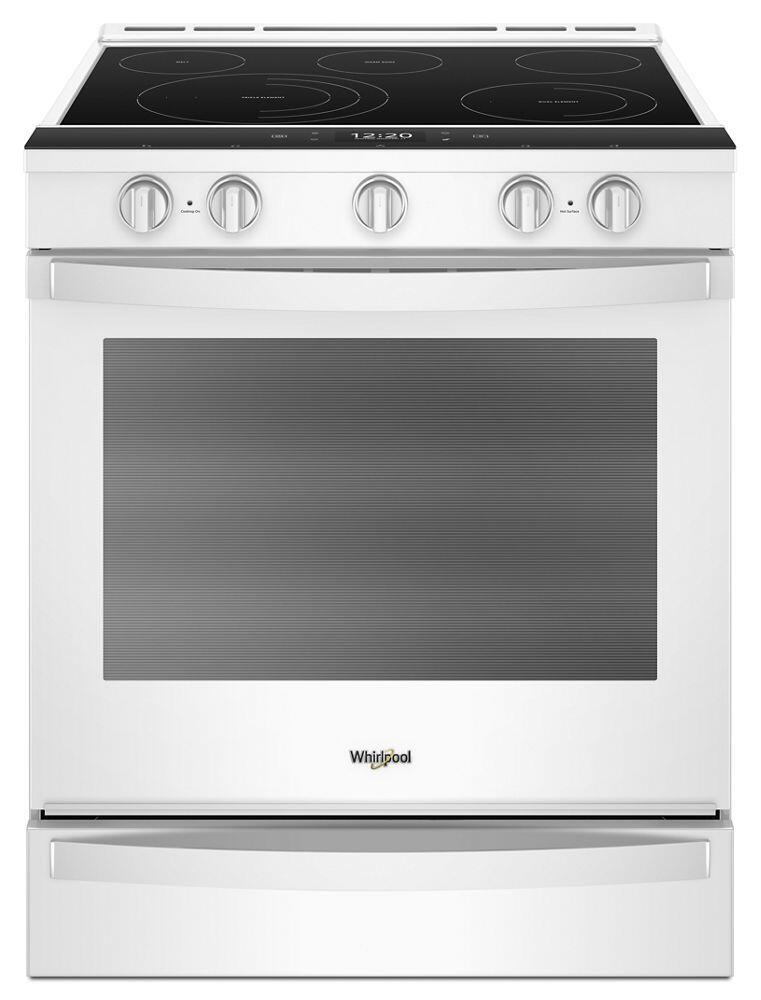 Whirlpool Front Control Range (YWEE750H0HW) - White Whirlpool Front Control Range (YWEE750H0HW) - White