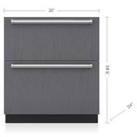 Sub-Zero-Panel Ready-Drawers-ID-30CI