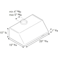 Bertazzoni Range Hoods KU30PRO1X/14