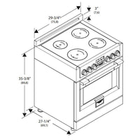 Fulgor Milano-Stainless Steel-Electric-F6PIR304S1