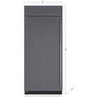 Sub-Zero All Refrigerator BI-36R/O-LH
