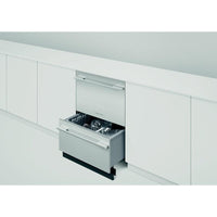 Fisher & Paykel-Stainless Steel-Top Controls Double Drawer-DD24DDFTX9N