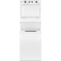 Whirlpool-White-Stacked Washer/Dryer-WGT4027HW