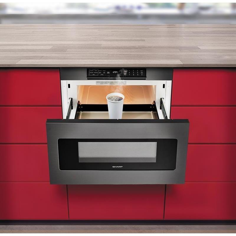 24-inch, 1.2 cu.ft.Built-In Drawer Microwave with Automatic Drawer ...