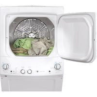 GE Stacked Washer/Dryer GUD27GSSMWW