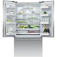 Fisher & Paykel-Stainless Steel-French 3-Door-RF201ADUSX5N