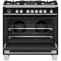 Fisher & Paykel-Black-Dual Fuel-OR36SCG6B1