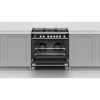 Fisher & Paykel-Black-Dual Fuel-OR36SCG6B1