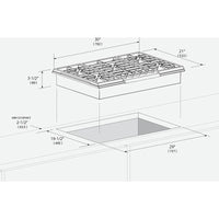 Fulgor Milano Gas F6PGK305S1