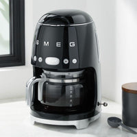 Smeg-Onyx/Black-Coffee Machine-DCF02BLUS