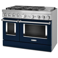 KitchenAid-Blue-Dual Fuel-KFDC558JIB