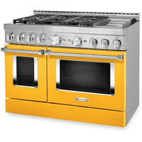 KitchenAid-Yellow-Dual Fuel-KFDC558JYP
