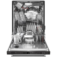 KitchenAid-Black Stainless-Top Controls-KDTM604KBS