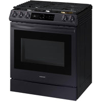Samsung-Black Stainless-Gas-NX60T8711SG/AA