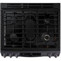 Samsung-Black Stainless-Gas-NX60T8711SG/AA