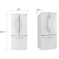 LG French 3-Door LRFNS2200W