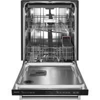 KitchenAid-Black Stainless-Top Controls-KDTE204KBS