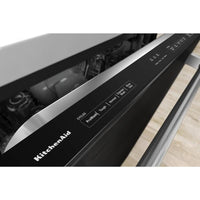 KitchenAid-Black Stainless-Top Controls-KDTE204KBS