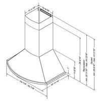 Best Range Hoods WCN1366SS