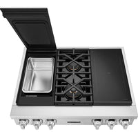Signature Kitchen Suite-Stainless Steel-Dual Fuel-SKSRT360SIS