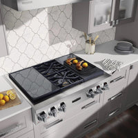 Signature Kitchen Suite-Stainless Steel-Dual Fuel-SKSRT360SIS