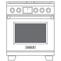 Wolf-Stainless Steel-Dual Fuel DF30450/S/P