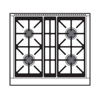 Wolf-Stainless Steel-Dual Fuel DF30450/S/P