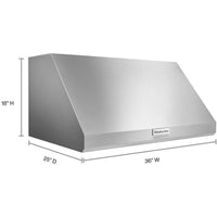 KitchenAid Hood Shells KVWC906KSS