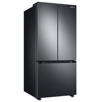 Samsung-Black Stainless-French 3-Door-RF22A4111SG/AA