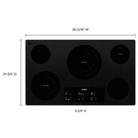 Whirlpool Electric WCE97US6KB