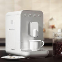 Smeg-White-Espresso Machine-BCC01WHMUS