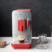 Smeg-Red-Espresso Machine-BCC02RDMUS