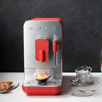 Smeg Espresso Machine BCC02RDMUS