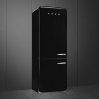 Smeg-Black-Bottom Freezer-FAB38ULBL