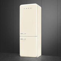 Smeg-Beige-Bottom Freezer-FAB38URCR