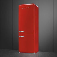 Smeg-Red-Bottom Freezer-FAB38URRD