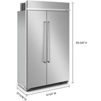 KitchenAid Side-by-Side KBSN708MPS